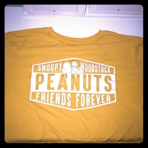 Peanuts long sleeve medium size shirt
